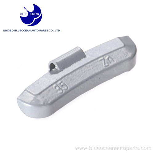 zinc epoxy polyester coating wheel weights clip